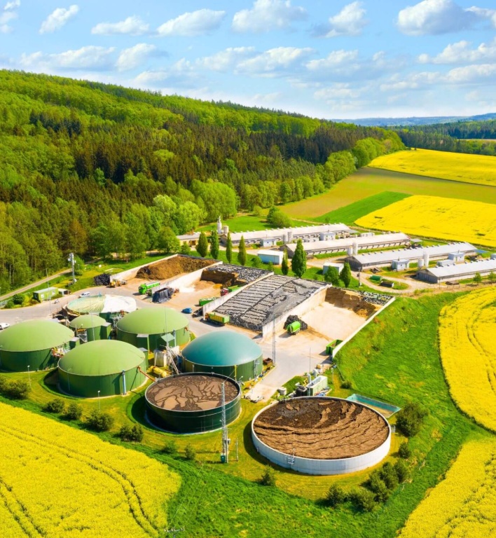 Reinigungsanlagen für Biogas